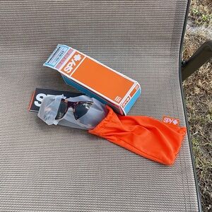 SPY Sunglasses with Orange Pouch Farrah Alana